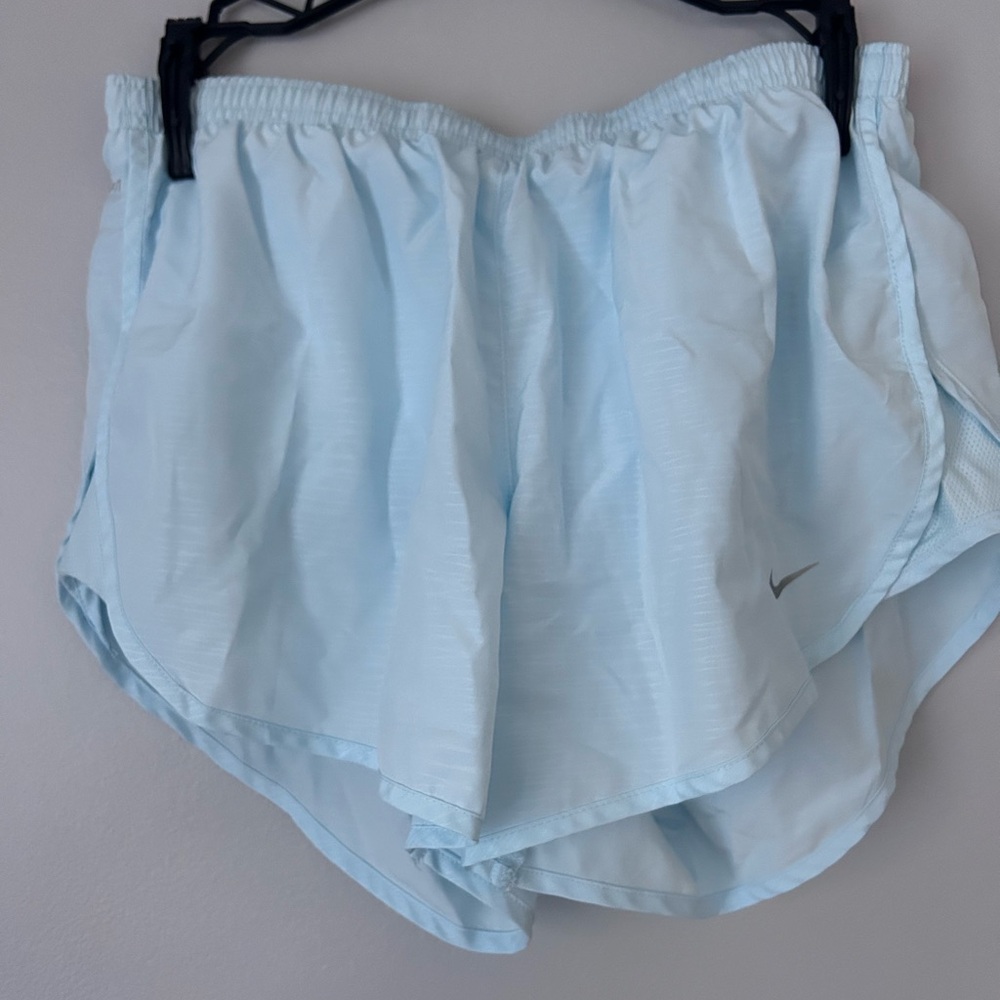 Nike Women's Sky Blue Athletic Shorts